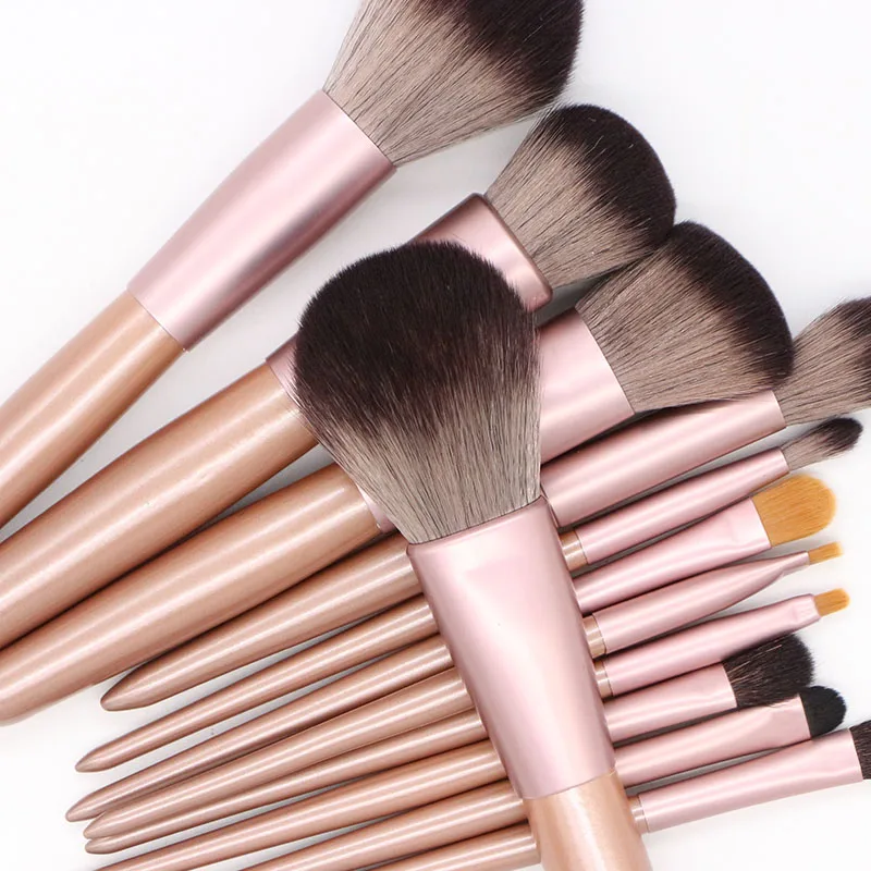 12 шт. Профессиональный набор кистей для макияжа винограда мягкая нейлоновая