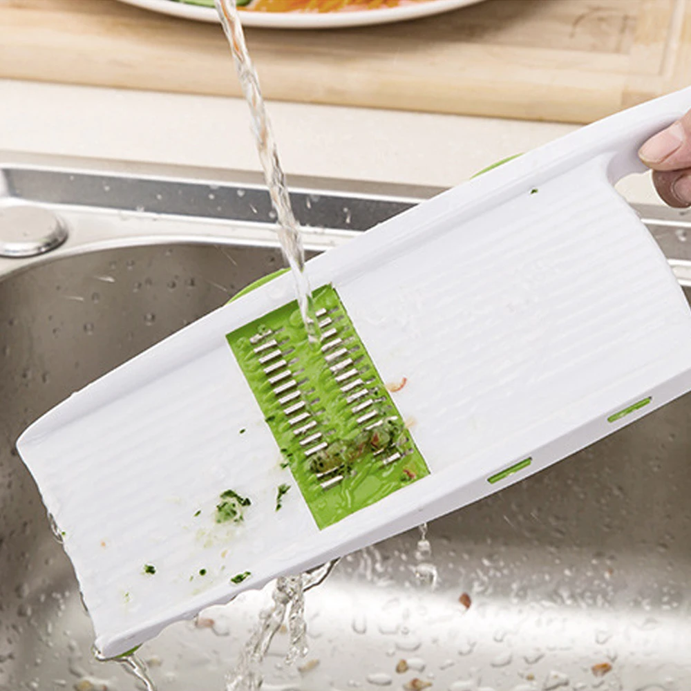 New Grater 7 in 1 Adjustable Slicer Multifunction Peeler Stainless Steel Blades Vegetable Home Kitchen Accessories | Дом и сад