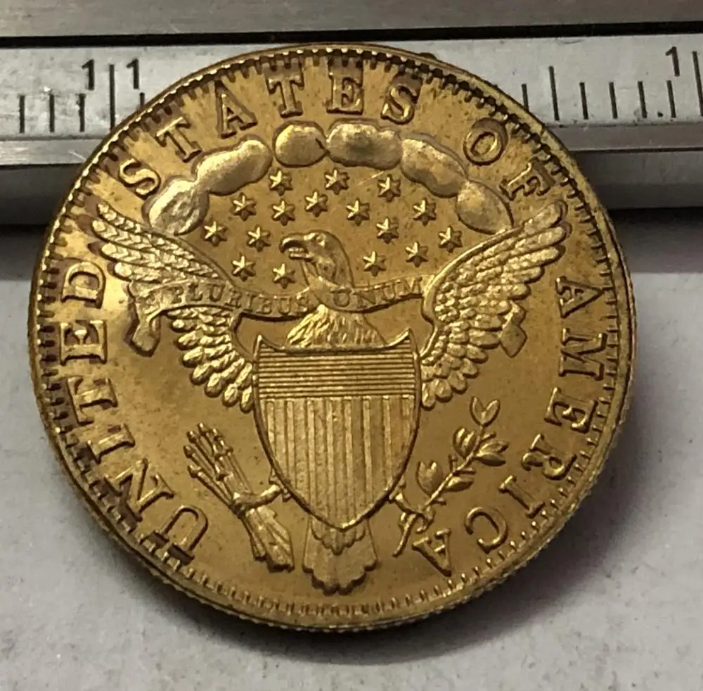 

1804 TURBAN HEAD $2-1/2 Gold DOLLAR Copy
