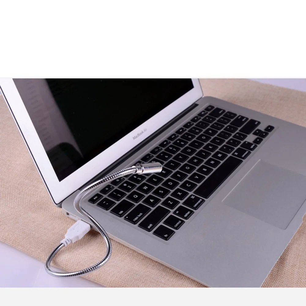 Гибкая светодиодная лампа USB для ноутбука светильник освещения клавиатуры и