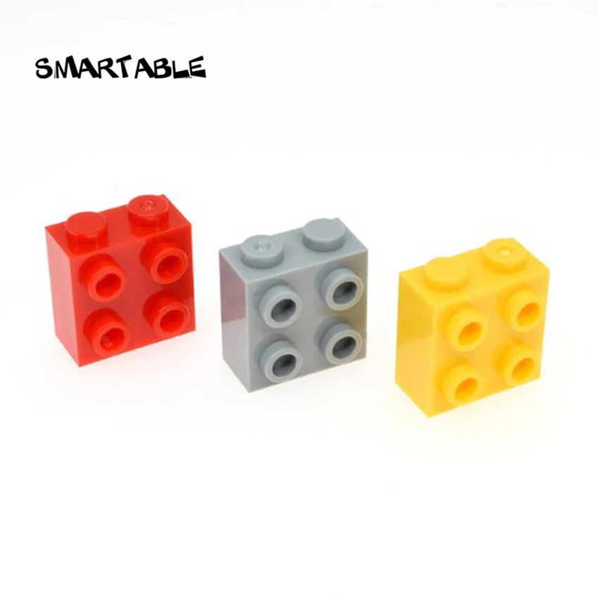 Специальный технический кирпич Smartable 2x2 со шпильками на 1 стороне детали для