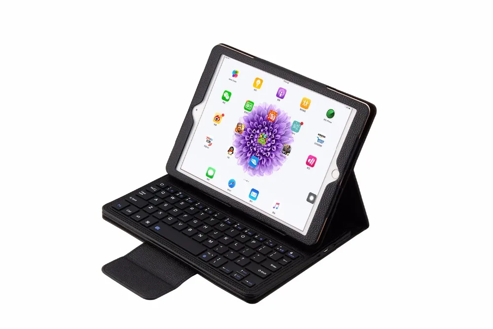 Чехол с клавиатурой для iPad 2018 беспроводной кожаный чехол Bluetooth 9 7 дюйма 2017 съемная