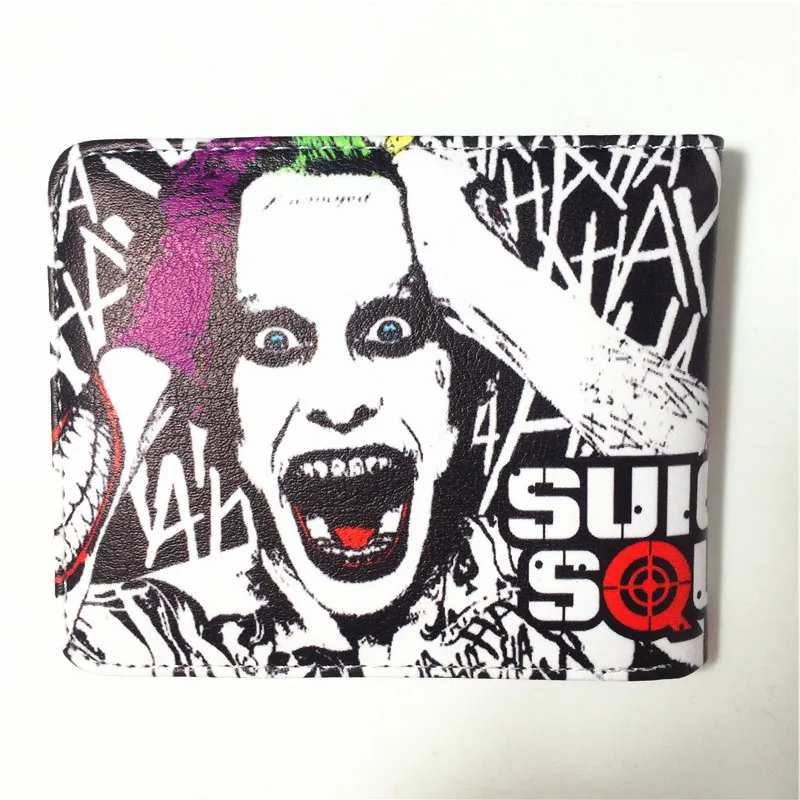 Wallets Movie Suicide Squad Wallet Women Men Student Anime Purse Bag Batman Harley Quinn For Teenager W368 |