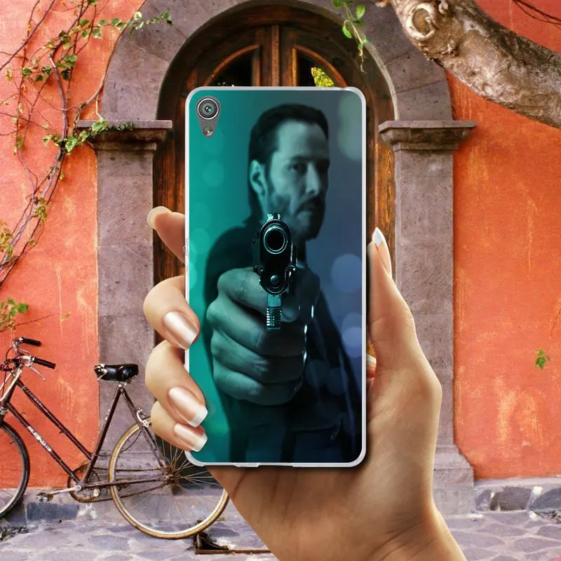 Soft TPU Transparent Mobile Phone Cases for Sony Xperia XA XZ Z Z1 Z2 Z3 Z4 Z5 Compact E3 E5 T3 M2 M4 M5 Shell John Wick Chapter | Мобильные