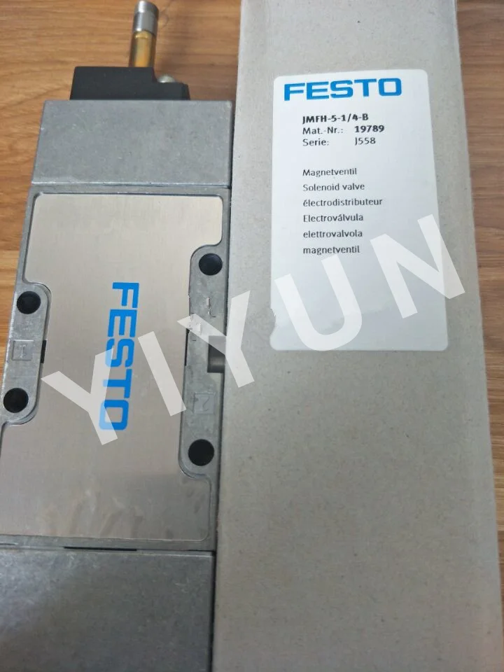 

JMFH-5-1/8-B 30486 JMFH-5-1/4-B 19789 JMFH-5/2-D-S-C-EX 535968 FESTO Solenoid valve Pneumatic components