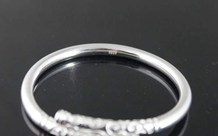 Женский браслет из серебра 925 пробы|bangle enamel|bangle rackbangle manufacturers |