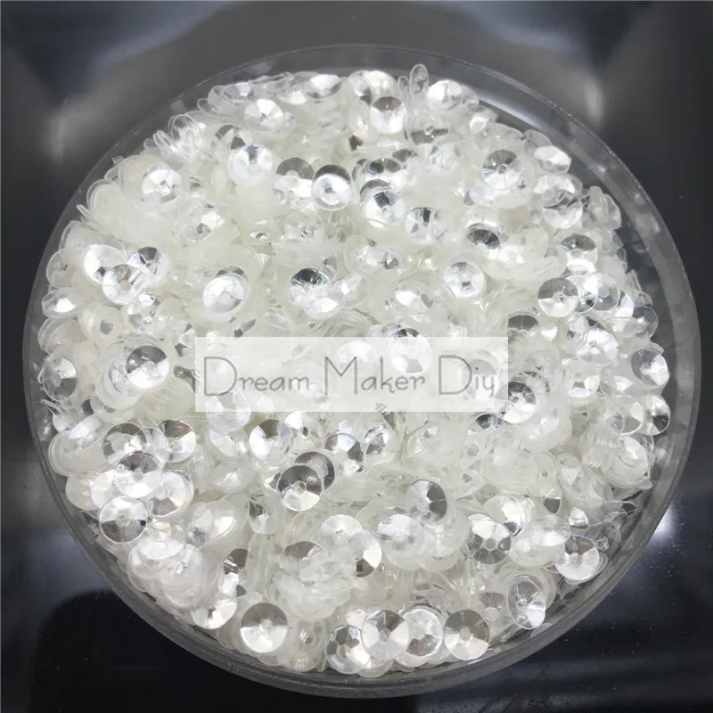Глубокая чаша из хрусталя 30 г/лот 5000 шт. 4 мм ПВХ для шитья/украшения|sequins sewing|flower