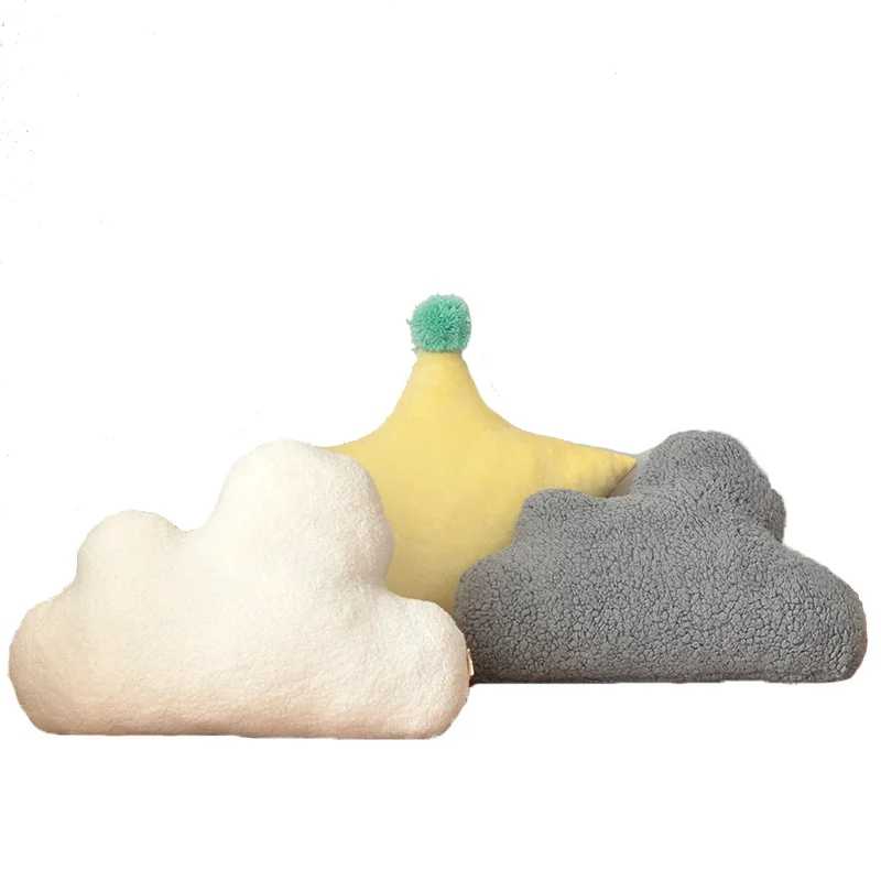 Декоративная подушка в форме облака 4 цвета|cushion handmade|decorative pillowsback cushion |