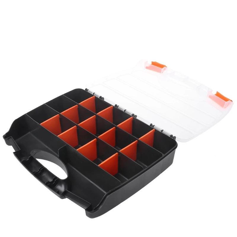 

Plastic Hand Tools Storage Case Spanner Screwdriver Parts Hardware Organizer Box