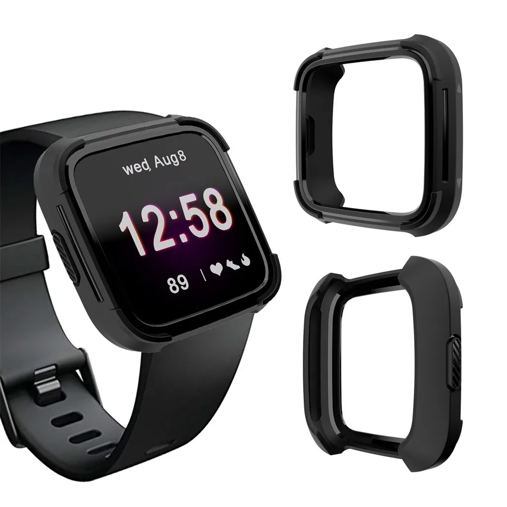 Новинка, мягкий защитный силиконовый чехол из ТПУ Для Fitbit Versa/Versa Lite,, защитный чехол