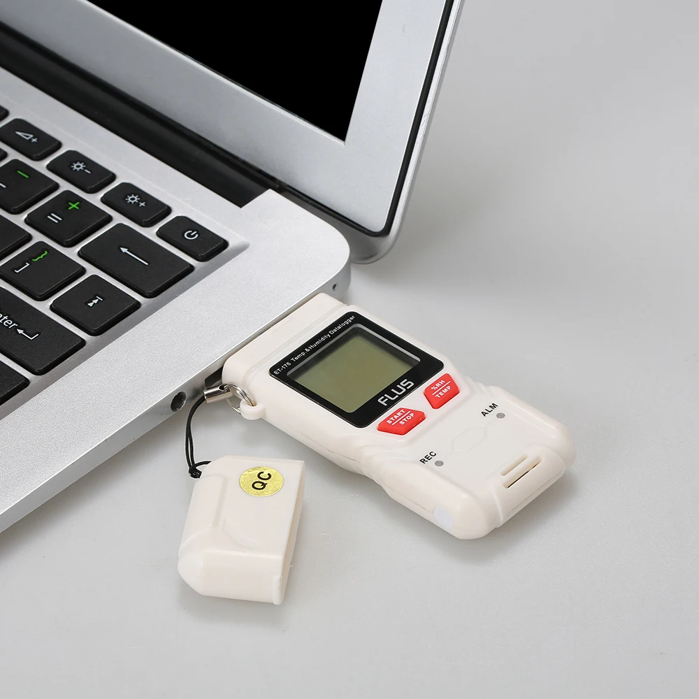 KKMOON USB Регистратор данных температуры влажности с ЖК-экраном Высокоточный