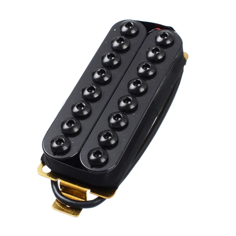Bridge Pickup Керамический магнит 8 струнная гитара хамбакер звукосниматель 67 мм 73 мм звукосниматели черный - Цвет: Bridge Pickup