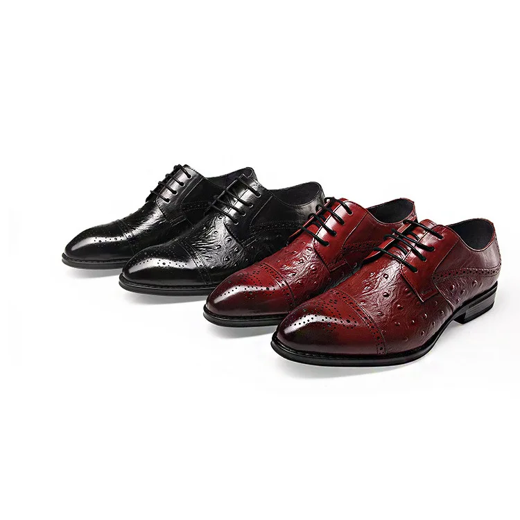 Новая мужская повседневная деловые костюмы кожа зашнуровать обувь Британские