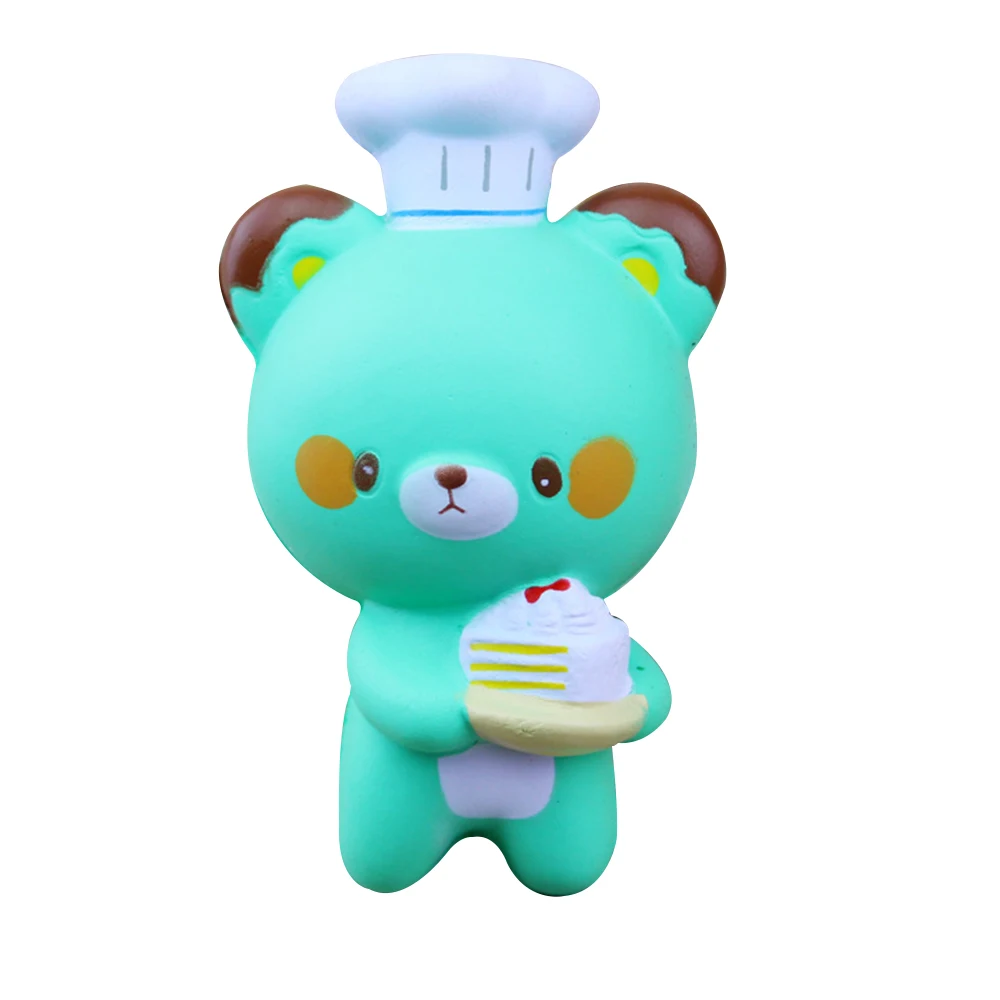 Mskwee jumbo Kawaii панда сжимает мультяшный шеф повара кондитерский медведь кошка