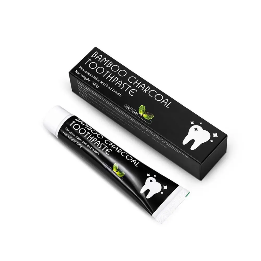 105 г отбеливающая бамбуковая зубная паста с древесным углем отбеливание зубов