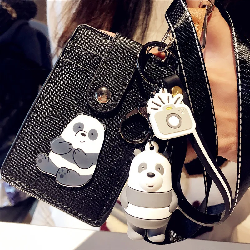 1 шт. kawaii корейский мультфильм ID держатель для карт милые банковские кредитные карты пакеты на день рождения Рождественский подарок для девочек и мальчиков