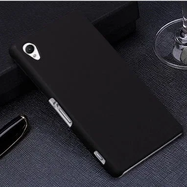 Для Sony Xperia Z1 L39H C6902 C6903 C6906 матовый Резина Матовая Жесткий чехол для телефона капот