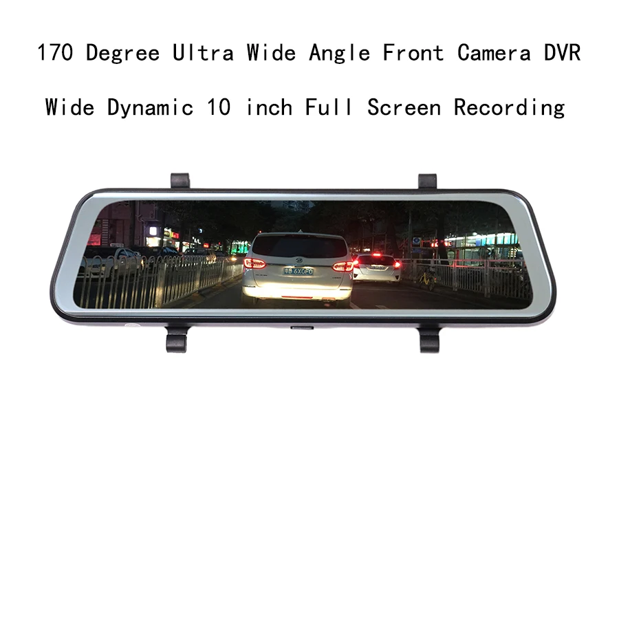 Зеркало заднего вида Udricare 10 дюймов ADAS 4G Wi Fi Bluetooth Android 8 1 GPS двойной объектив DVR Full HD