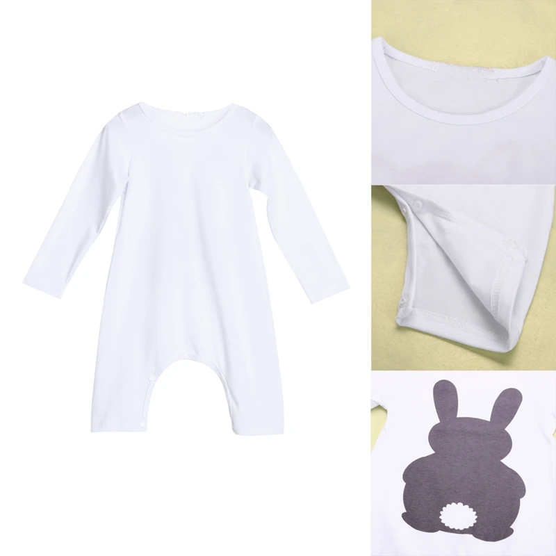 2018 для Bebek Infantil маленьких комбинезоны малышек Банни зимние теплые костюмы