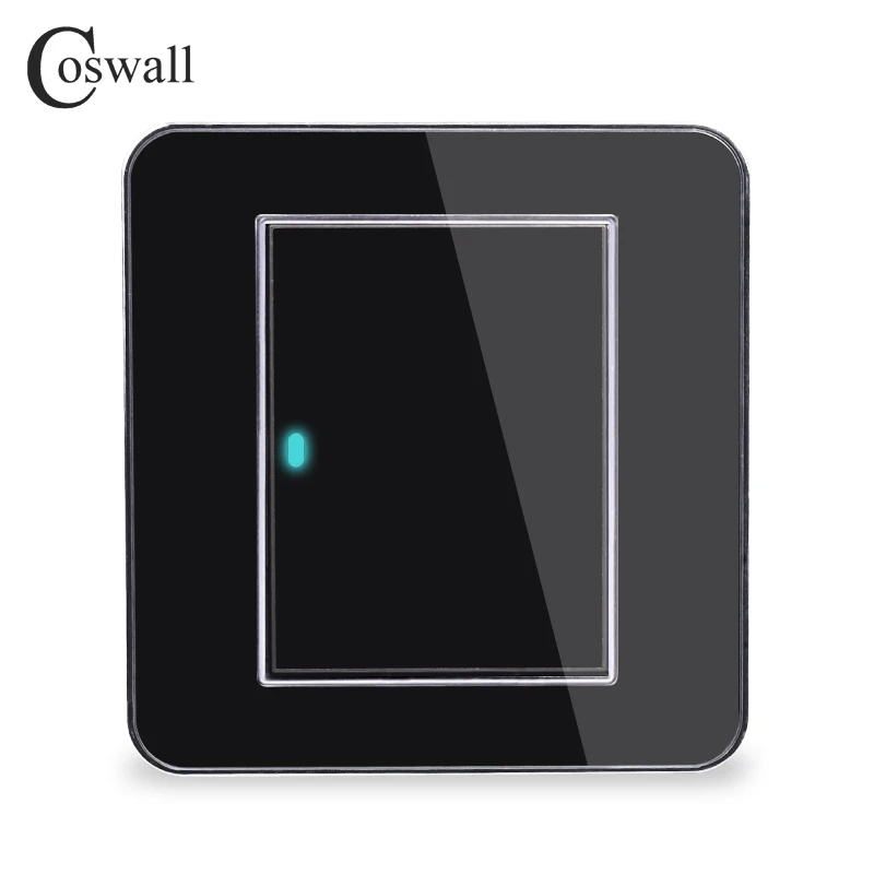 Производитель Coswall Brand 1 Gang 2 Way случайный клик вкл/выкл настенный высветильник ель