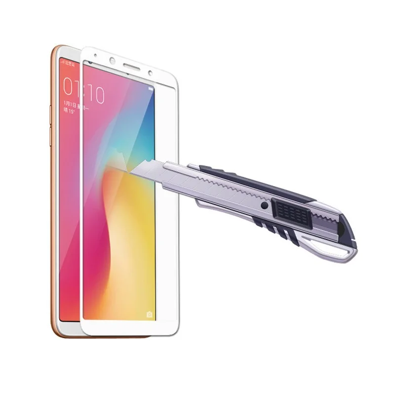 2 шт. полное покрытие закаленное стекло для oppo F5 youth F5youth F 5 защитный экран чехлы на