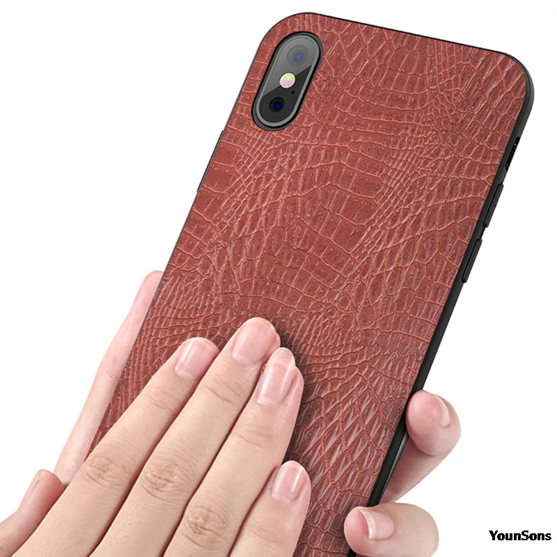 Новая модная Обложка на заднюю панель из искусственной кожи для Xiaomi Redmi 6A 6 Pro Note