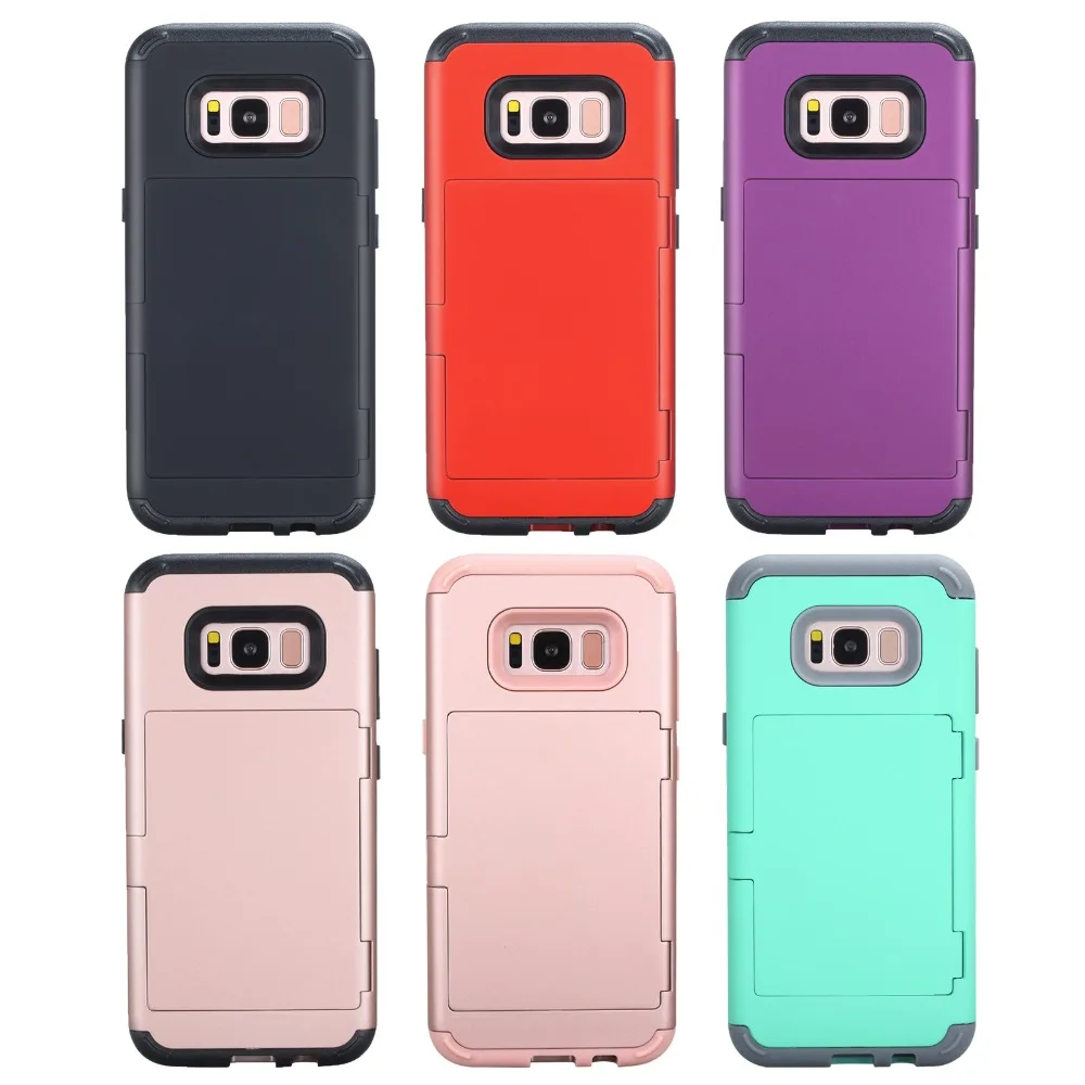 Для Samsung Galaxy S8 Plus 3 в 1 чехол для телефона скрытая зеркальная Кредитная карта