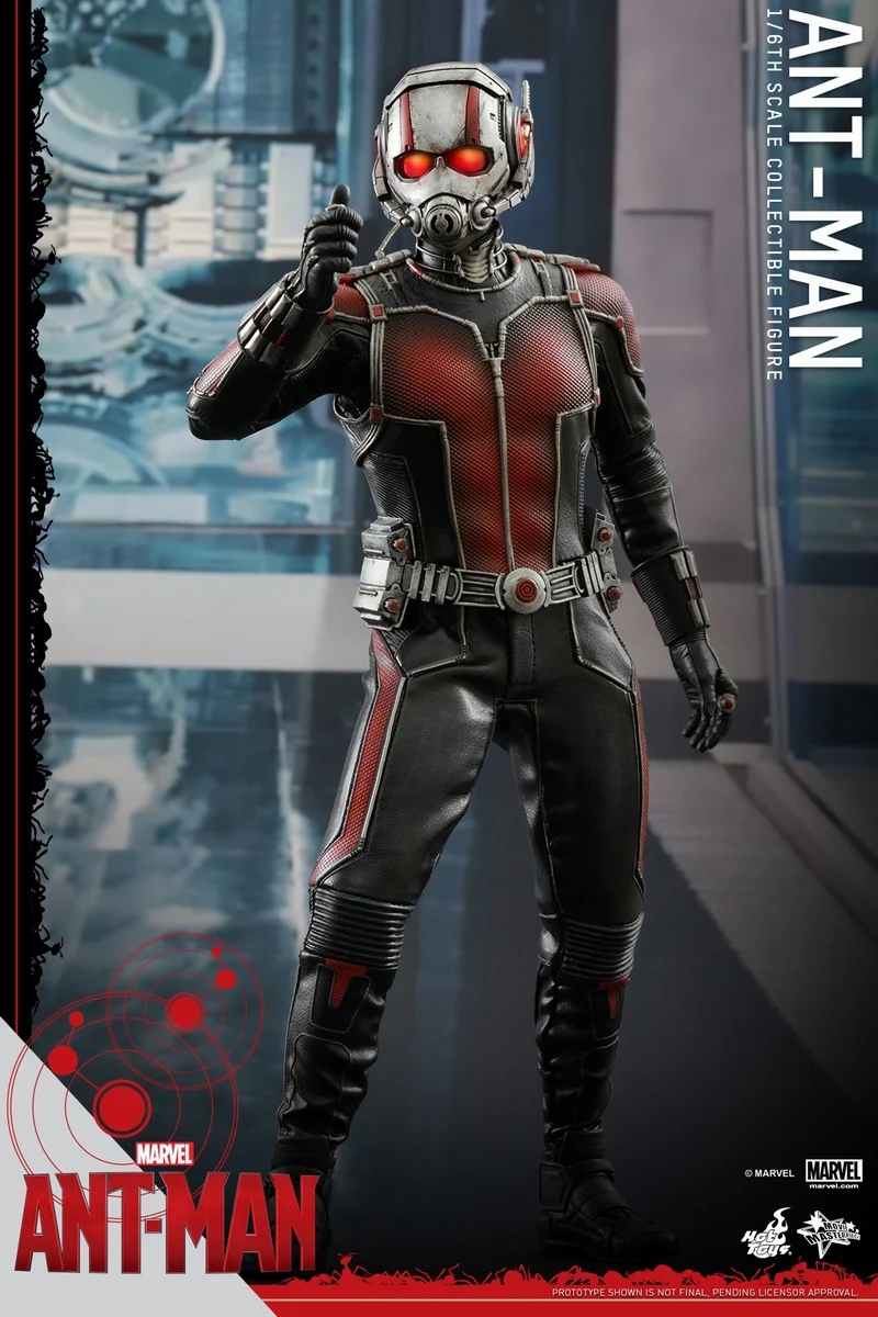Экшн фигурка HT HotToys 1/6 MMS308 для любителей коллекция Ant Man1.0 подарок на