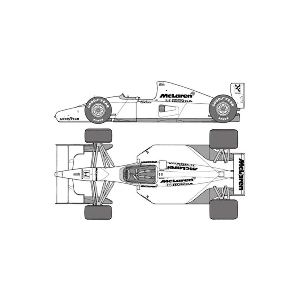 Tamiya 25171 1/20 MP4/7 Formule F1 гоночный автомобиль масштаб сборки модели автомобиля строительные наборы oh rc игрушка