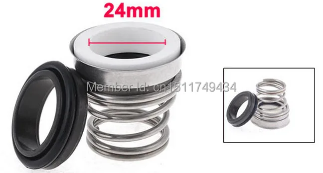 Пружинная нагрузка 24 мм Диаметр водяных насосов механическое уплотнение вала 2