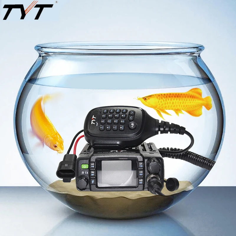 TYT TH-8600 IP67 Водонепроницаемый мини мобильный радио Мощный двухдиапазонный 136-174 МГц/400-480 МГц 25 Вт мотоцикл автомобиль грузовик внедорожник открытый