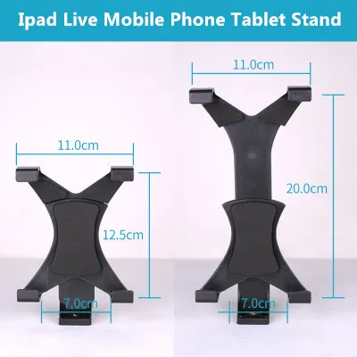 

High-quality Universal Vertical Flat Head Screw 1/4 Clip Live Phone Clip for Ipad Tablet Chuck Retaining Clip