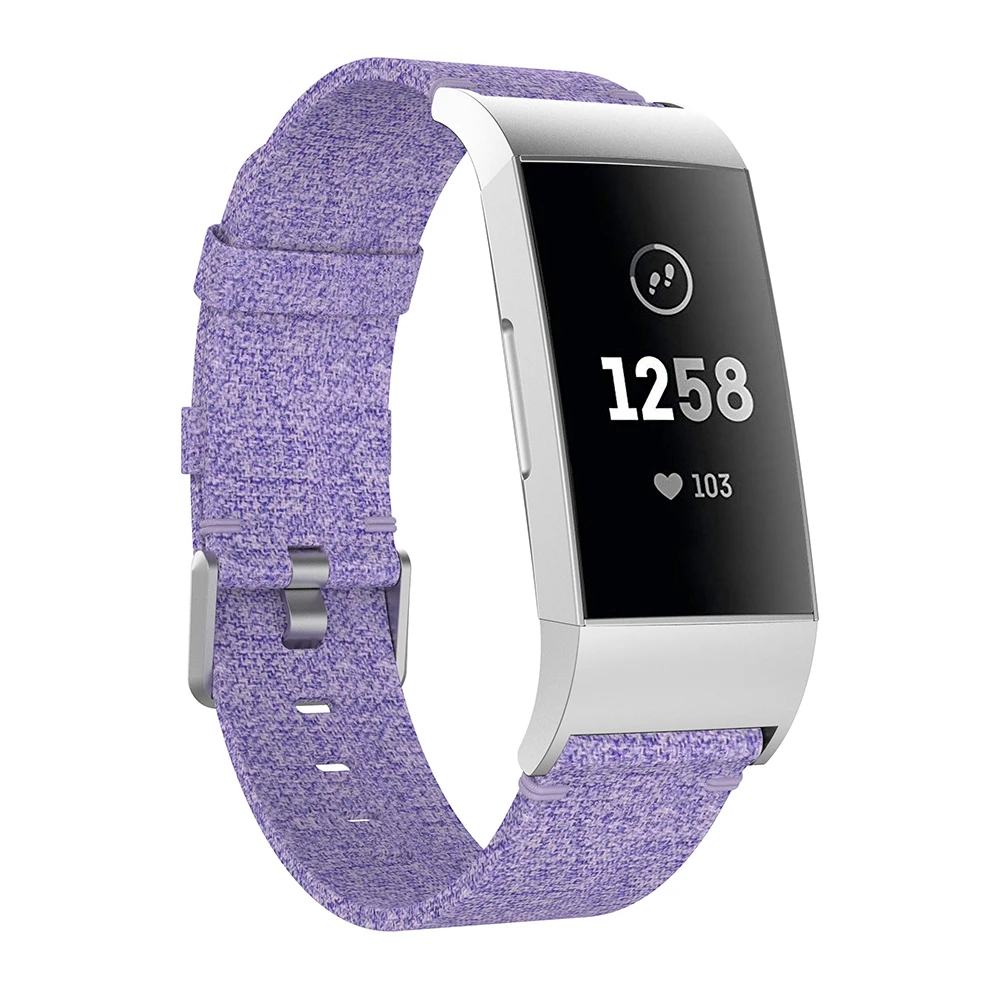 Ремешок Nylo для часов Fitbit Charge 3 сменный спортивный браслет fitbit 3|Ремешки часов| |