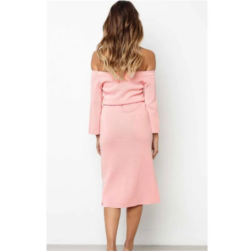 

2019 Women Summer Dress Sexy Party Casual Elegant Dresses Fashion Korean Midi Pink Dress