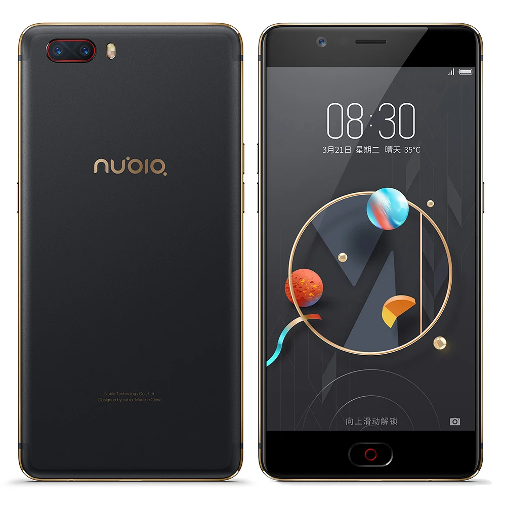 Оригинальный телефон ZTE Nubia M2 4G LTE Snapdragon 625 Octa Core оперативная память 64 ГБ внутренняя память 5.5" 1080P камера 16.0MP аккумулятор 3630mAh.