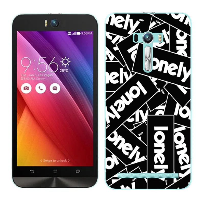 32 Для Asus Zenfone Selfie ZD551KL 5,5 дюймов Мягкий силиконовый чехол для телефона с изображением слона Обложка с рисунком для Asus Zenfone Selfie ZD551KL Fundas - Цвет: 32