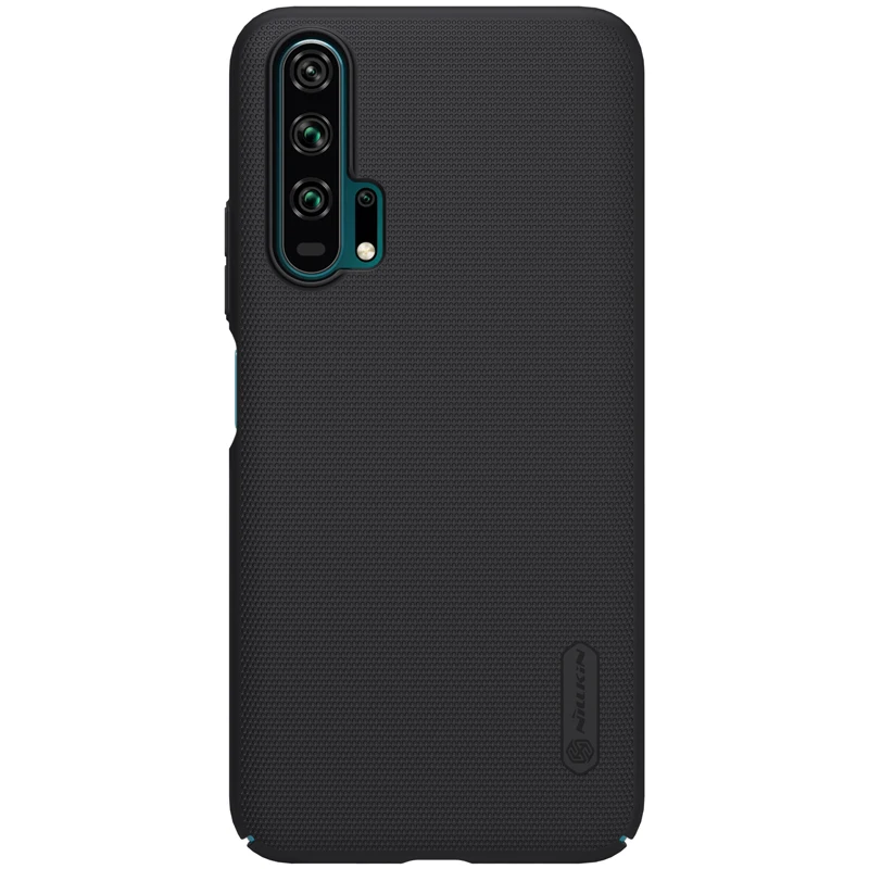 Чехол для huawei Honor 20 Pro, матовый чехол NILLKIN из поликарбоната, Жесткий Чехол для huawei Honor 20 Honor20 Pro, чехол 6,26'' - Цвет: Черный