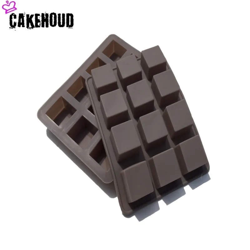 Небольшая Квадратная антипригарная силиконовая форма для торта cakeantang с 12