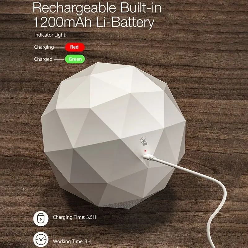 BlitzWolf BW LT19 3000K Алмазный сенсорный датчик окружающей среды ночсветильник