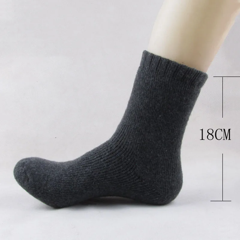 Носки мужские шерстяные прочные зимние в стиле Канады повседневные Модные