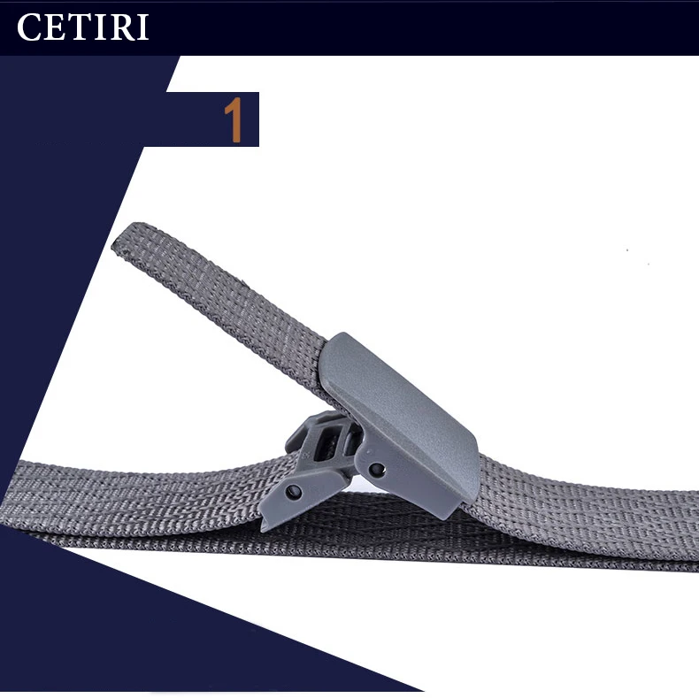 CETIRI 3,7 см высокое качество анти аллергия ремень из ткани Открытый быстросохнущие военные ремни для мужчин Выживание джинсы ремень