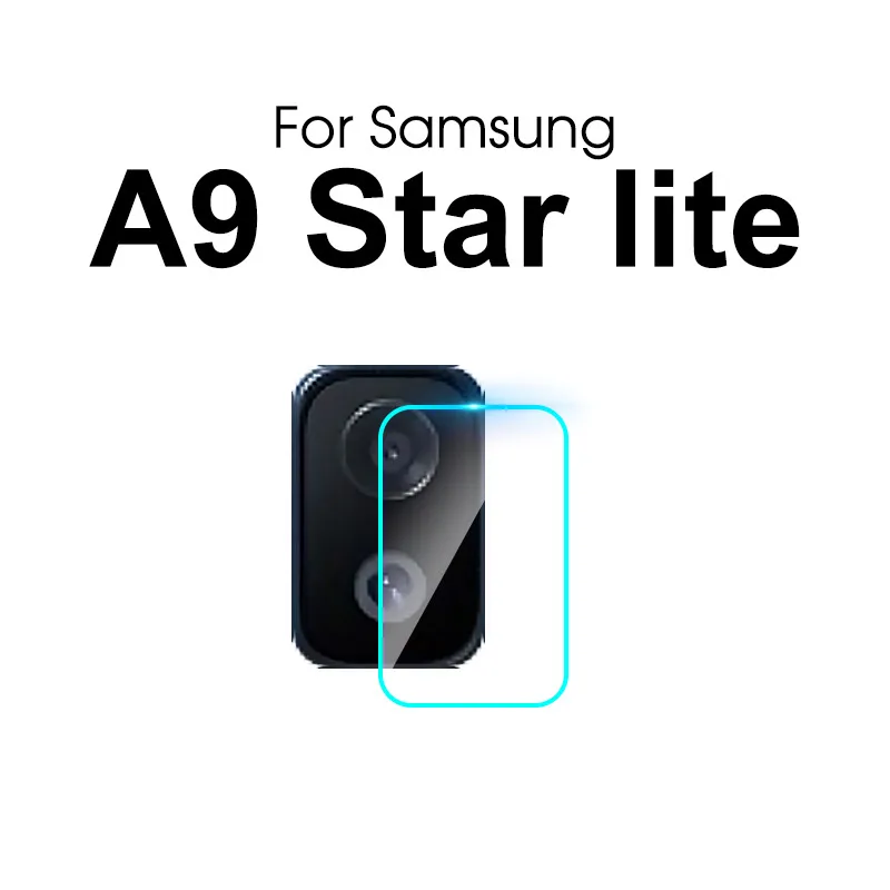 For A9 Star Lite 2 шт. защитная пленка из закаленного стекла для камеры samsung Galaxy A9 A8 A6 Plus A7 A9S A8S A6S A8 A9 Star Lite - Цвет: For A9 Star Lite