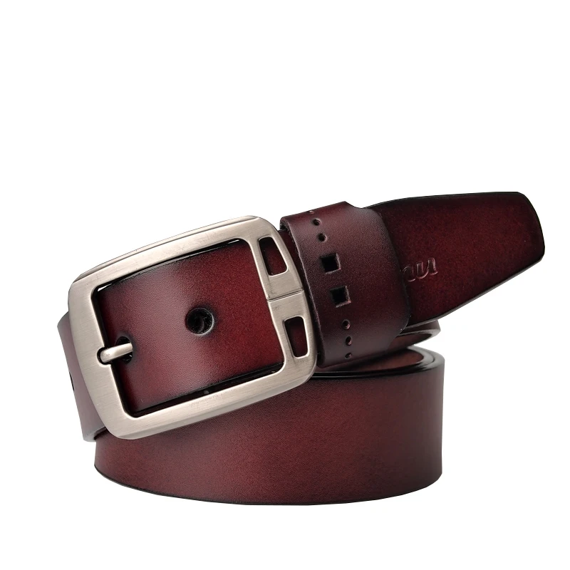 Новинка 2017 мужские ремни роскошный брендовый ремень из натуральной кожи для