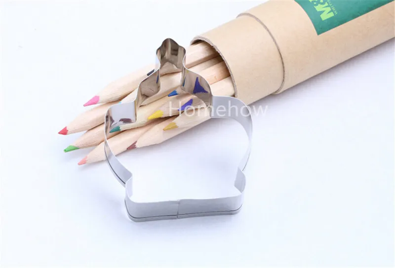 1PC/Lot Crown Cookie Cutter 6.5x 7cm Stainless Steel For Cake Cupcake Biscuit Fruit Kitchen Fondant Baking Tools | Дом и сад