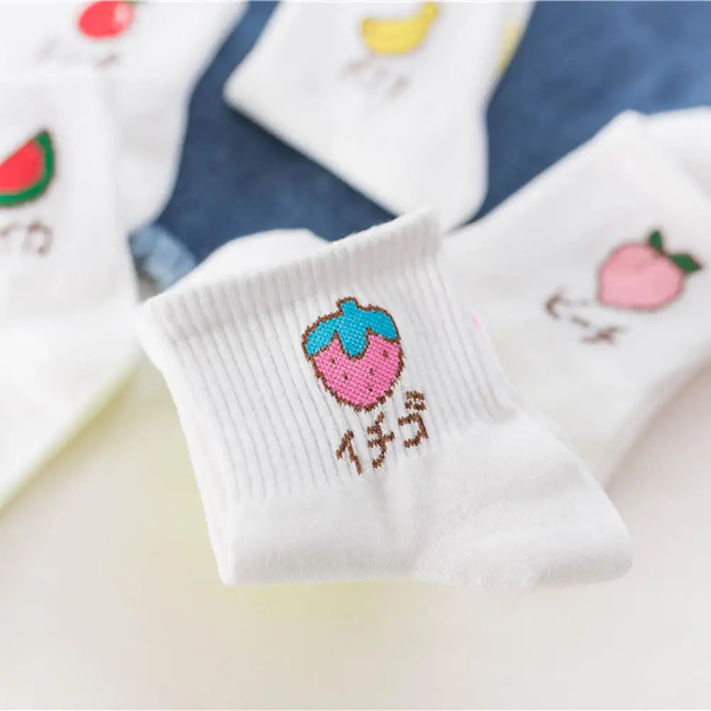 Хлопковые носки до середины икры в японском и корейском стиле консервативном с