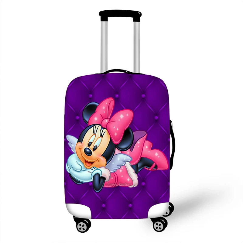 K Luggage Protective Cover Case For Elastic 18-32 Inch Suitcase Protective Cover Cases Covers Xl Travel Accessories Mickey Minnie - Цвет: K