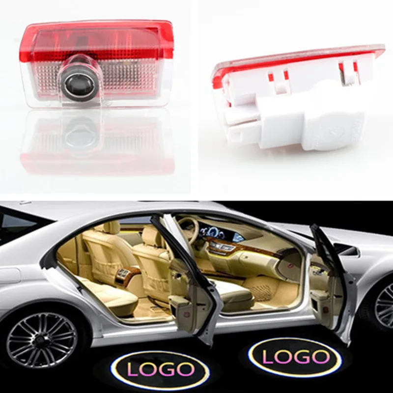 2 шт. Добро пожаловать свет светодиодный двери автомобиля лазерный проектор