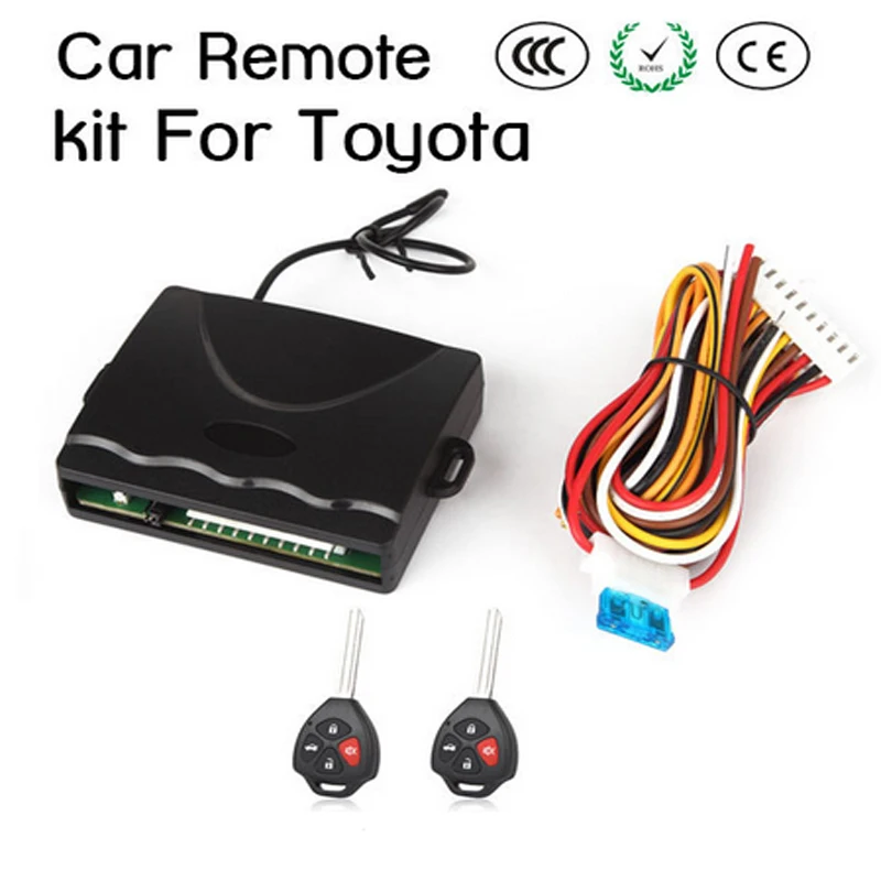 

New!!Universal Car remote central locking kit for Toyota Lock Unlock Trunk open function Pneumatic/electronic lock 5169
