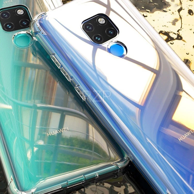 RZP 3D прозрачный чехол для телефона huawei mate 10 20 X lite Pro задняя крышка для huawei mate 20 lite Мягкий ТПУ силиконовый чехол
