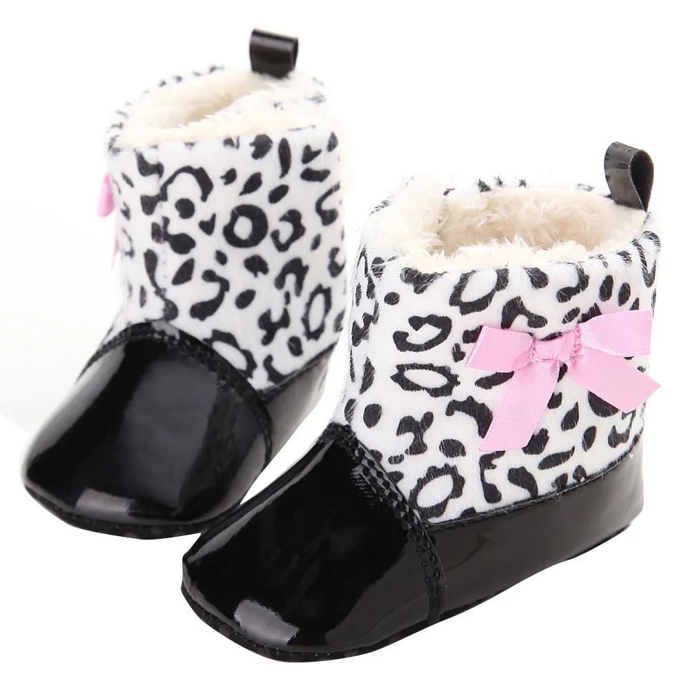 TELOTUNY Baby Toddler Infant Snow Boots Soft Sole Prewalker Crib Shoes comfortable S3MAR6 |